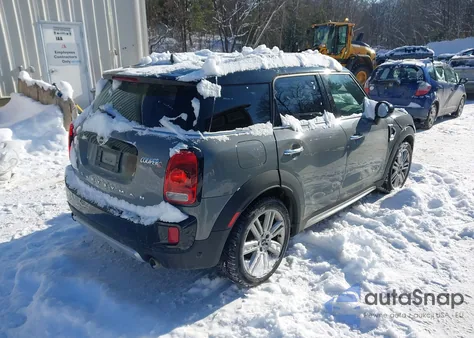 2018 Mini Countryman Cooper S z USA, uszkodzony, nr VIN WMZYT5C36J3E68797